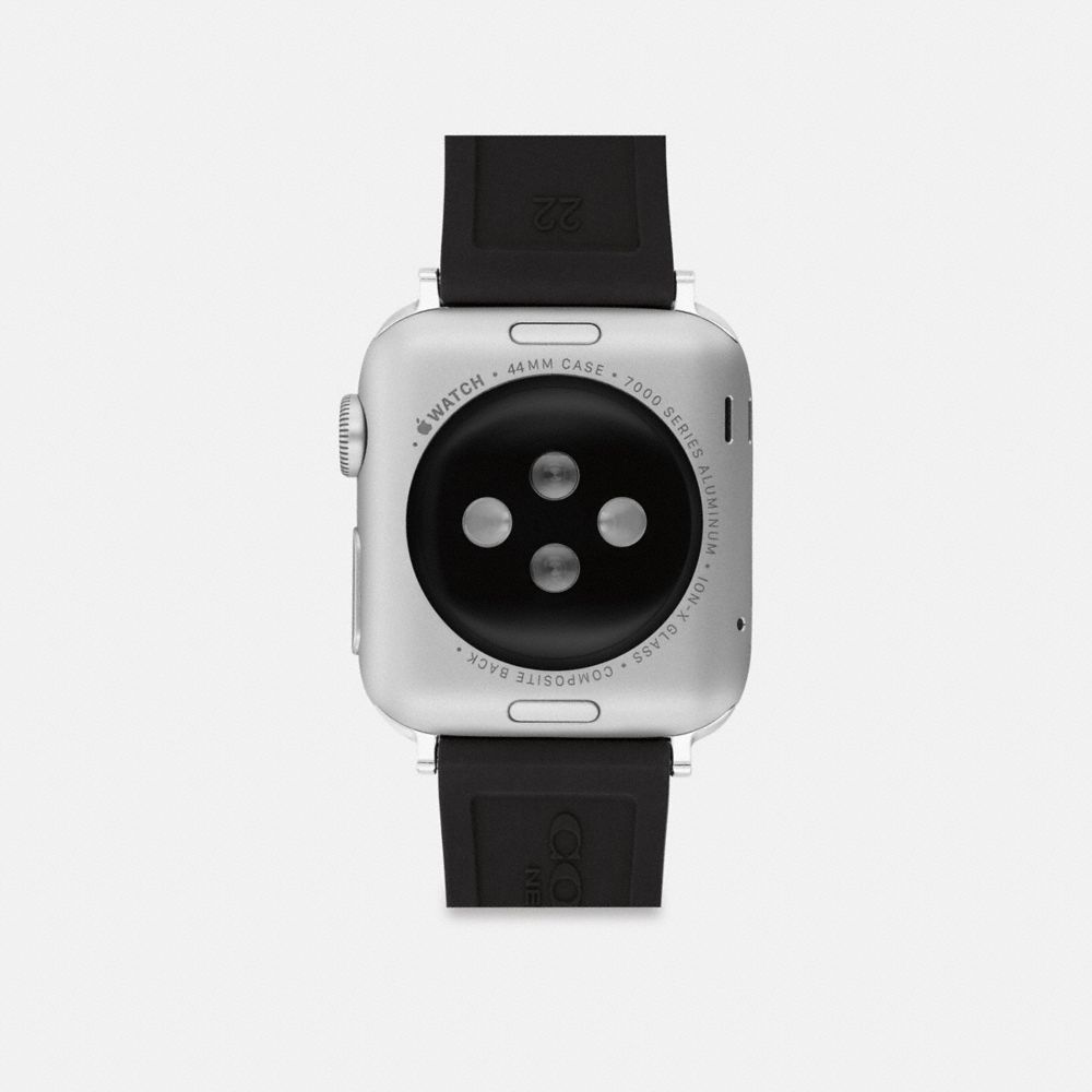Coach Apple Watch® Strap, 42 Mm And 44 Mm Black | COH866968