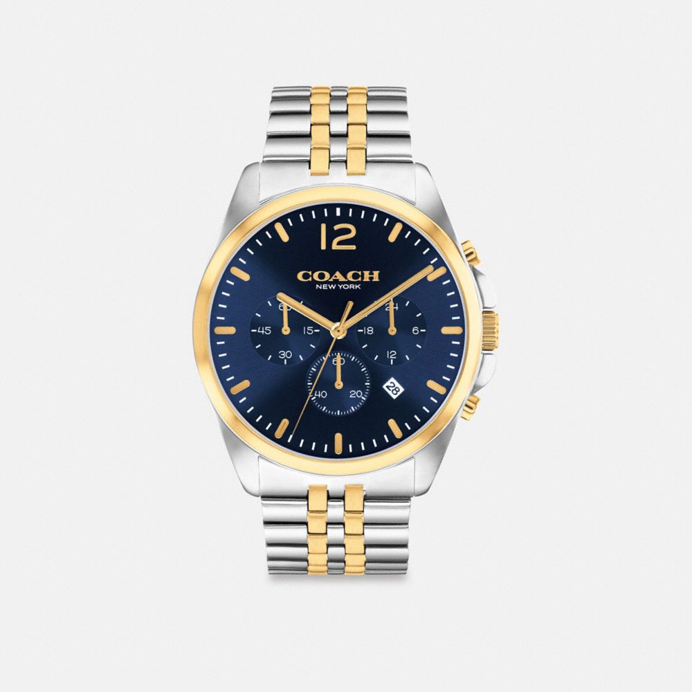 Coach Greyson Watch, 43 Mm Two Tone | COH866980