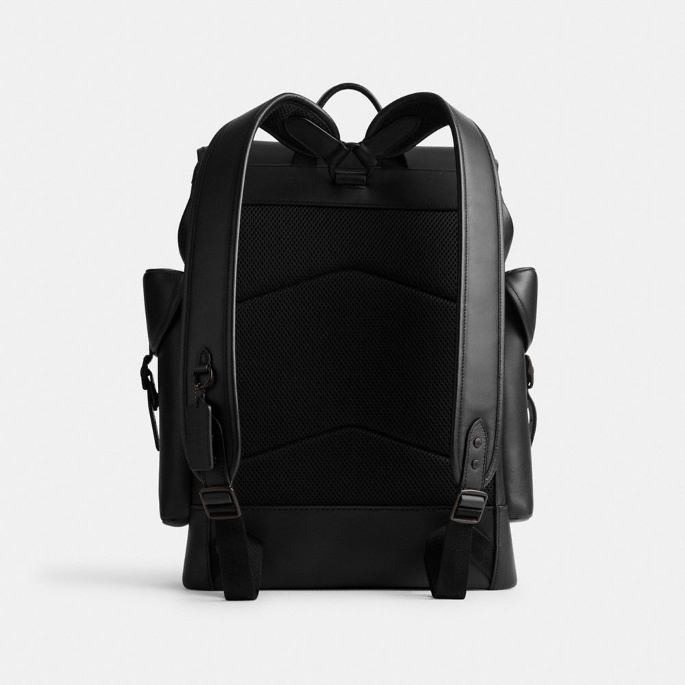 Coach Hitch Backpack Glovetan Leather/Black | COH866508