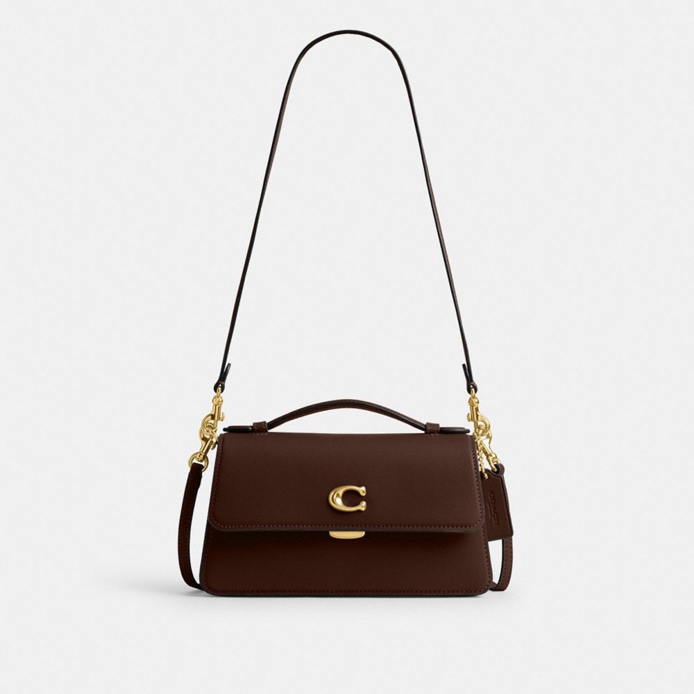 Coach Juno Bag Glovetanned Leather/Brass/Maple | COH865280